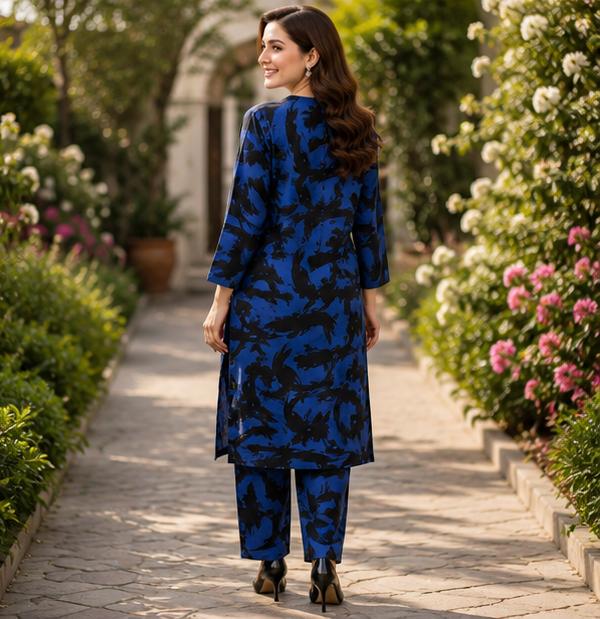 2 Piece Printed Lawn Suit – Premium Soft Fabric