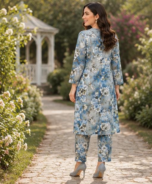 2 Piece Printed Lawn Suit – Premium Soft Fabric