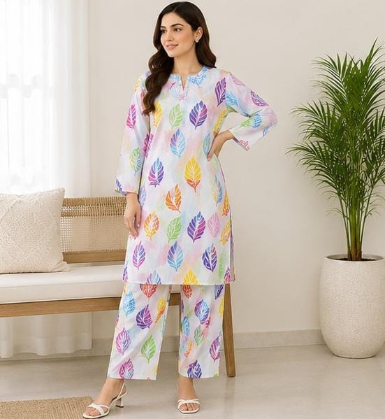 2 Piece Printed Lawn Suit – Premium Soft Fabric