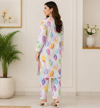 2 Piece Printed Lawn Suit – Premium Soft Fabric