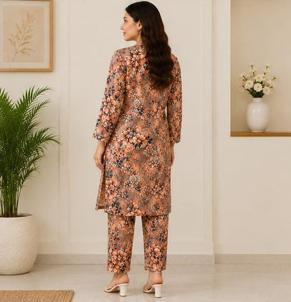 2 Piece Printed Lawn Suit – Premium Soft Fabric
