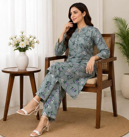 2 Piece Printed Lawn Suit – Premium Soft Fabric