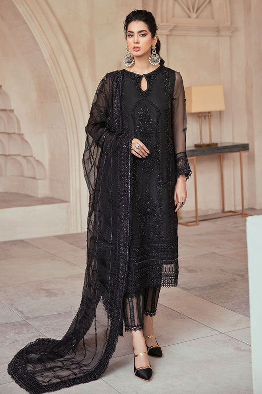 3 Piece Unstitched Embroidery Suit with Adda Work