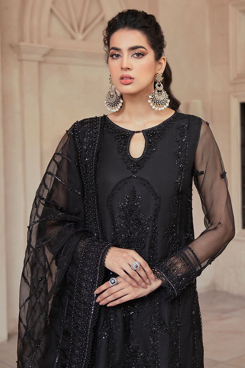 3 Piece Unstitched Embroidery Suit with Adda Work