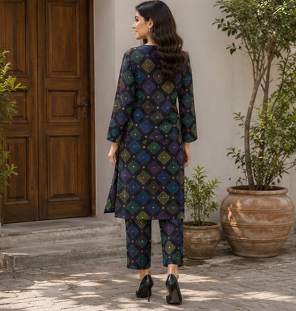 2 Piece Printed Lawn Suit – Premium Soft Fabric