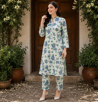 2 Piece Printed Lawn Suit – Premium Soft Fabric