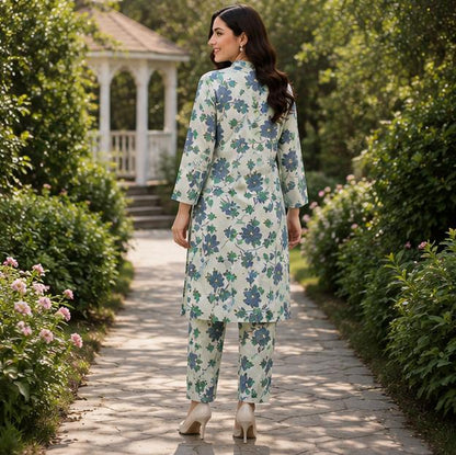 2 Piece Printed Lawn Suit – Premium Soft Fabric