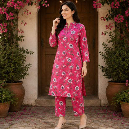 2 Piece Printed Lawn Suit – Premium Soft Fabric