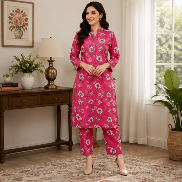 2 Piece Printed Lawn Suit – Premium Soft Fabric