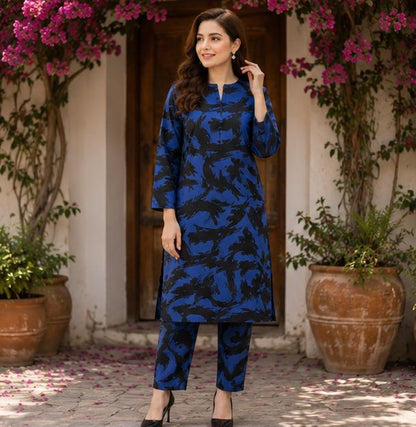 2 Piece Printed Lawn Suit – Premium Soft Fabric