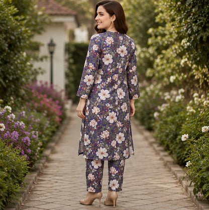 2 Piece Printed Lawn Suit – Premium Soft Fabric