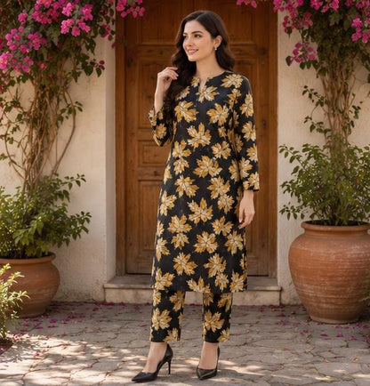 2 Piece Printed Lawn Suit – Premium Soft Fabric