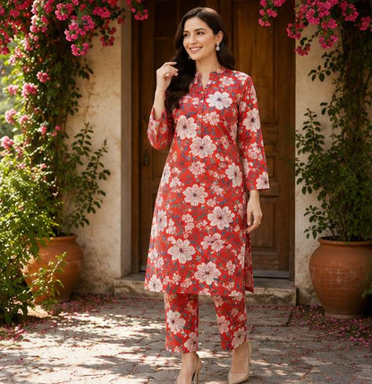 2 Piece Printed Lawn Suit – Premium Soft Fabric