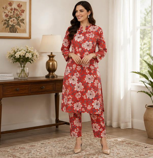 2 Piece Printed Lawn Suit – Premium Soft Fabric